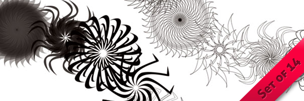 Circle Ornament Brushes