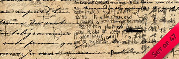 Handwriting Photoshop Brushes