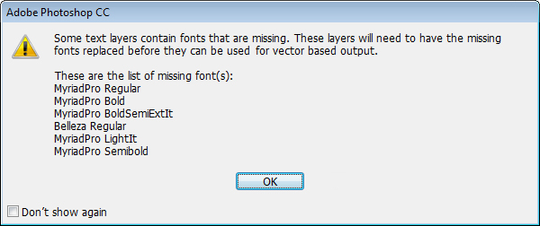 Use fonts that nobody else has