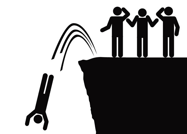 Jump into a collaboration blind