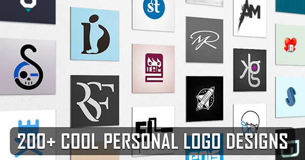 200+ Best Personal Logo Design Examples for Inspiration