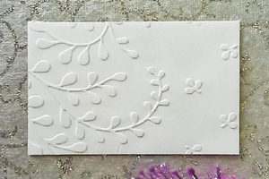 Embossed Envelopes (Lavender)