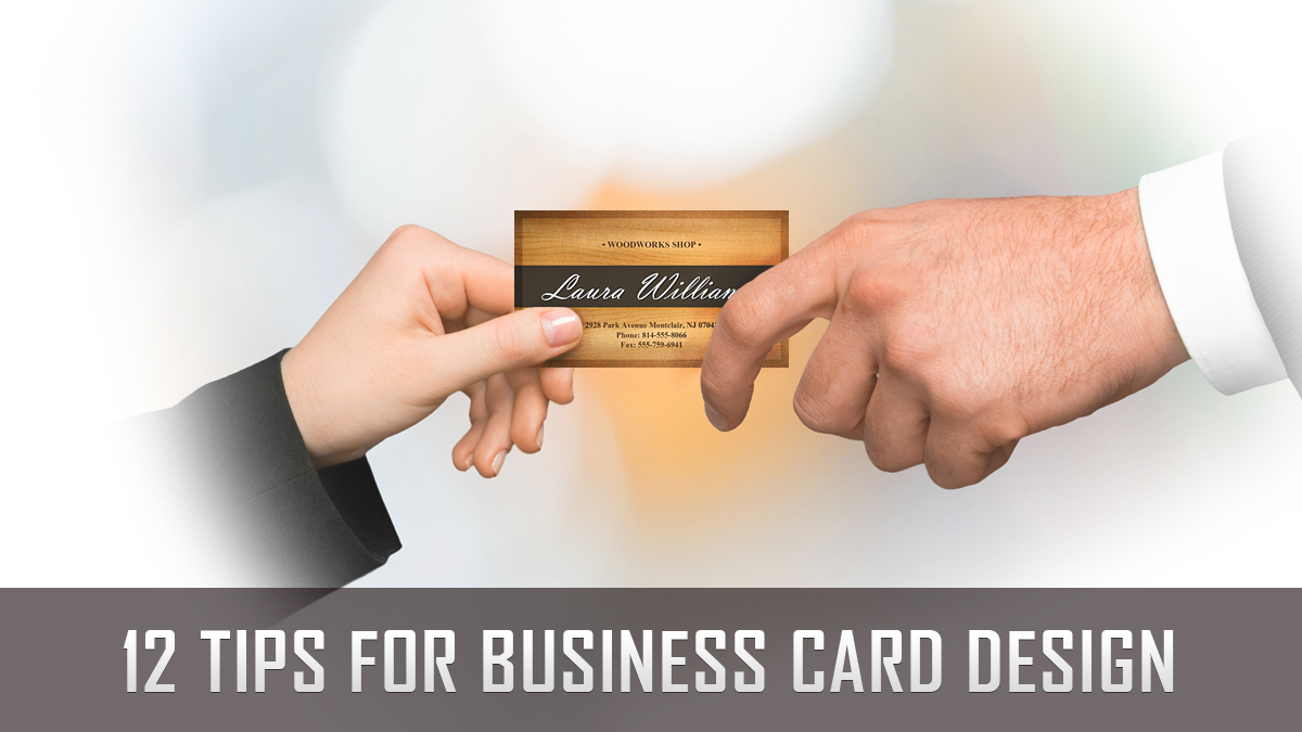 Business Card Design Tips