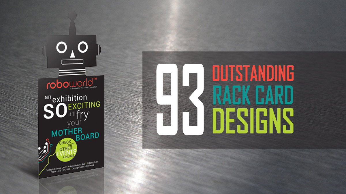 93 Outstanding Rack Card Design Examples