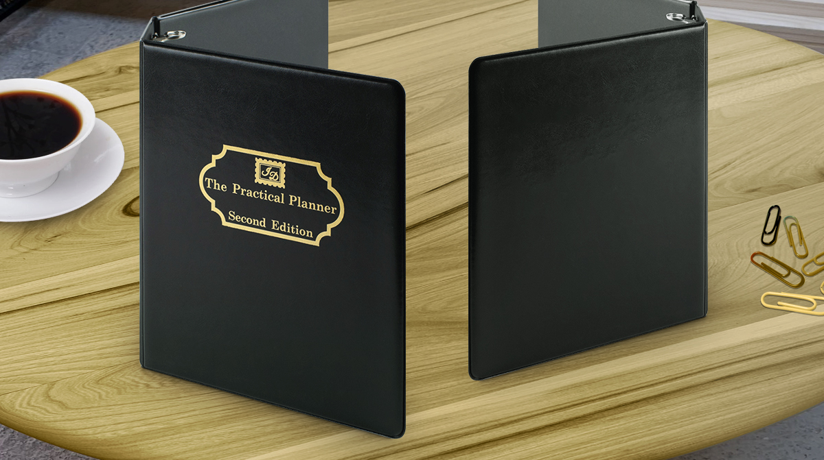 Custom Made Leather Ring Binder