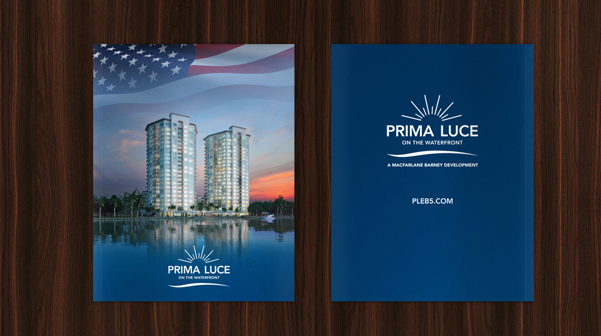 Front & Back Cover Designs for Custom Presentation Folder