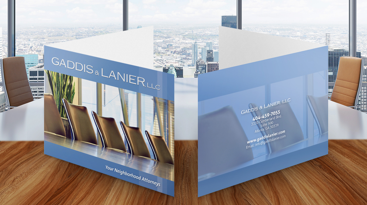Lawyer Folder Printed for Law Firm