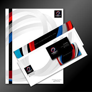Letterhead - Black-Red-Blue