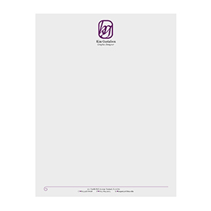 Letterhead - Graphic Designer
