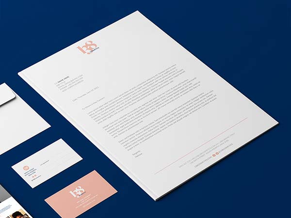 Letterhead - Pink Cosmetics Company