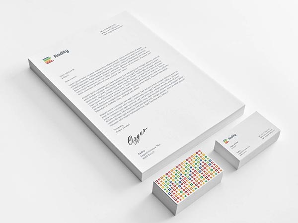 Letterhead - Colorful Technology Logo