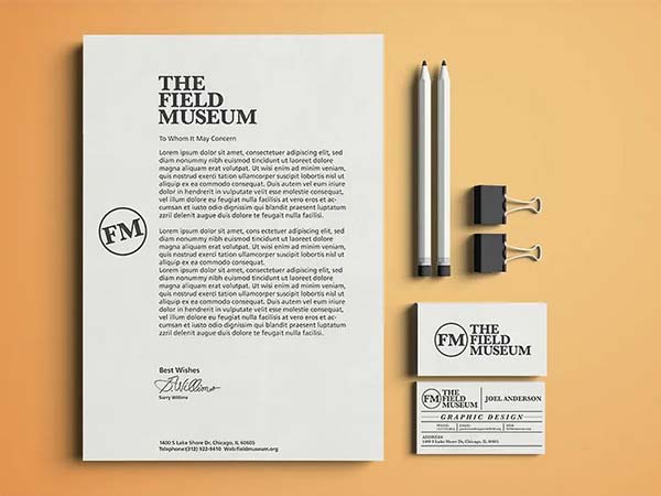 Letterhead - Museum Clean