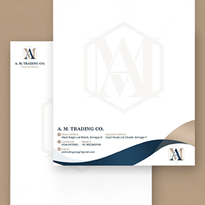 Letterhead - Watermark Monogram