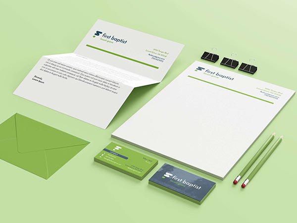 Letterhead Green First Baptist