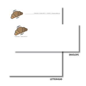 Letterhead - Croissant Bakery