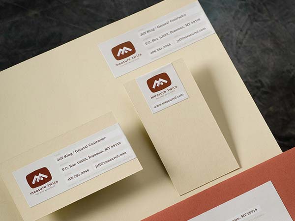 Letterhead - Contractor Red