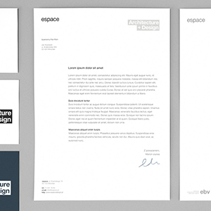 Letterhead - Architecture