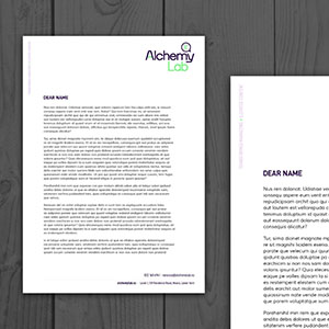 Letterhead - Pharmaceutical Laboratory