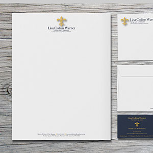 Letterhead - Law Fleur De Lis