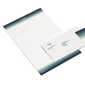 Letterhead - Blue Record Label