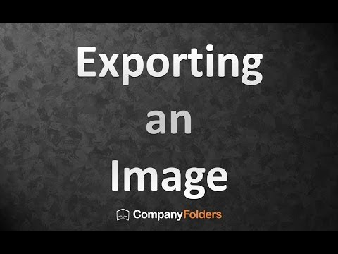 Exporting an Image from Your Free Design Template