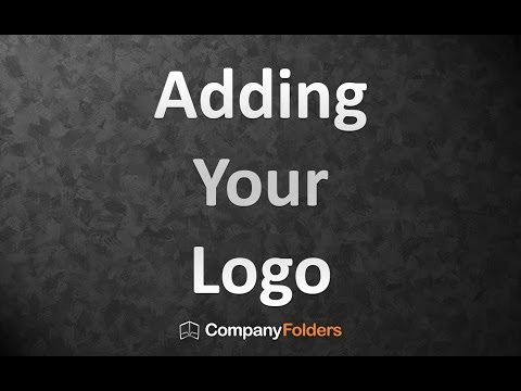 Adding a Logo to Your Free Design Template