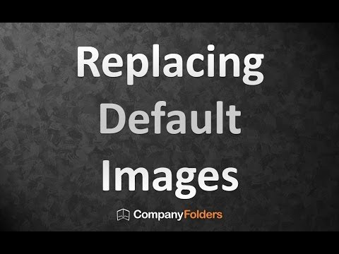 Replacing Default Images in Your Free Design Template