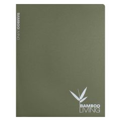 Bamboo Living Eco-Friendly Presentation Folder (Front View)