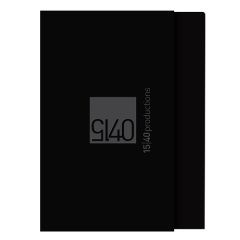 1540 Productions Event Presentation Folder (Front View)