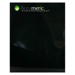 Accumeric Financial File Folder (Front View)