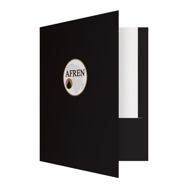 Afren Heavy Duty Pocket Folder (Front Open View)