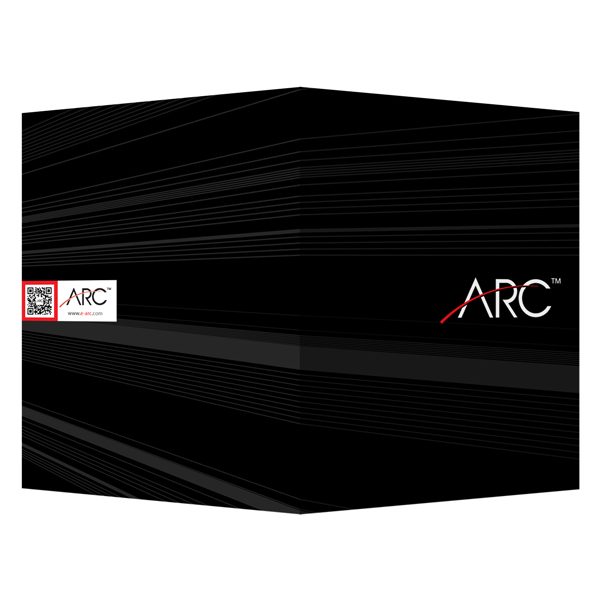 ARC Presentation Folder with QR Code (Front and Back View)