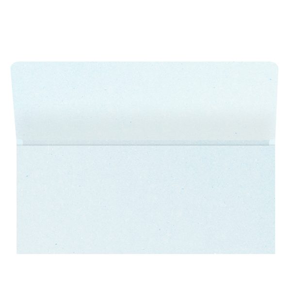 Auto One Blank White Wallet Style Folder (Inside View)