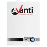 Avanti Fitness White Gloss Presentation Folder
