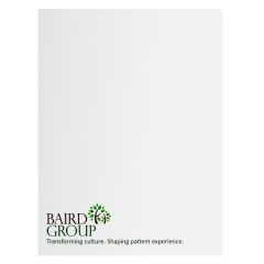 Baird Group Health Care Presentation Folder (Front View)