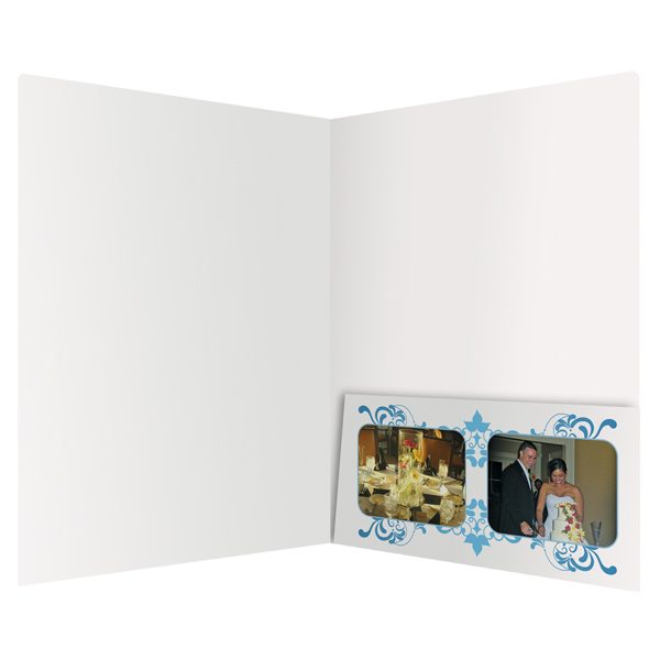 Brickyard Wedding Photo Presentation Folder (Inside View)