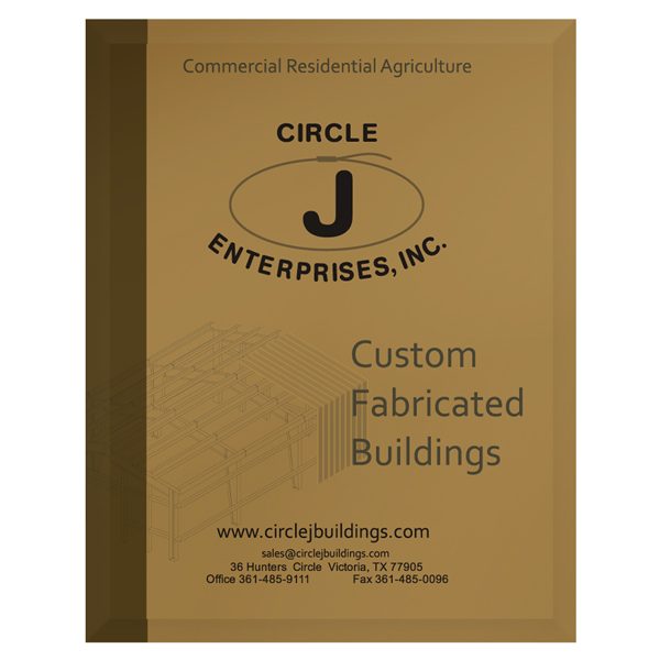 Circle J Enterprises Construction Company Folder (Front View)