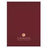 Crimson Wine Group Burgundy Presentation Folder