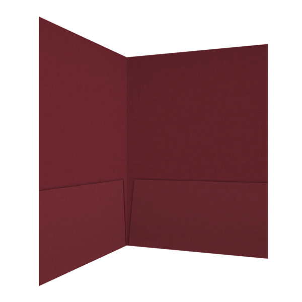 Folder Design: Burgundy Presentation Folders for Crimson Wine Group