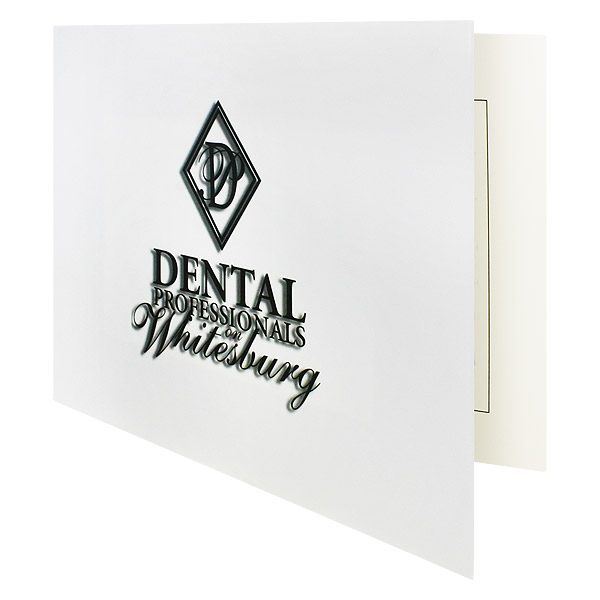 Dentist Photo Folders for Dental Professionals (Front Open View)