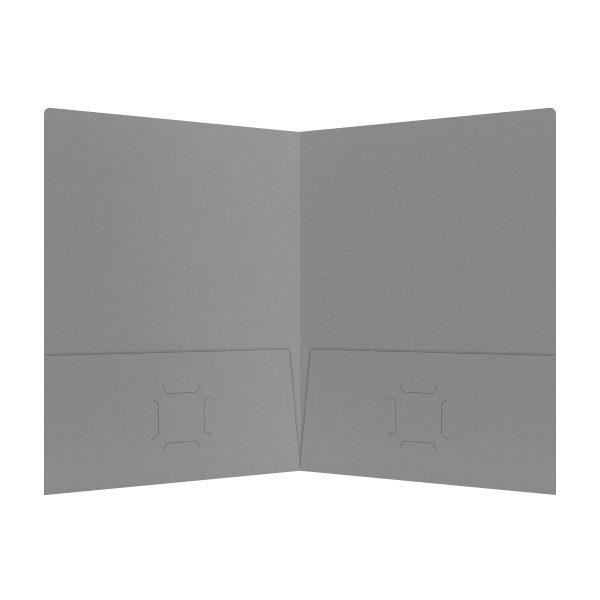 Deschamps-Braly Gray 2-Pocket Folder (Inside View)