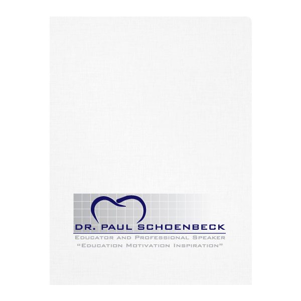 Dr. Paul Schoenbeck Dental Presentation Folder (Front View)