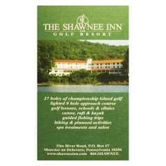 Shawnee Inn Golf Course & Resort Key Card Holder (Front View)