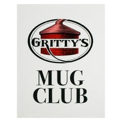 Gritty's Mug Club Membership ID Card Holder (Front View)