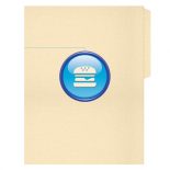 The Hamburger Company Embossed File Folder