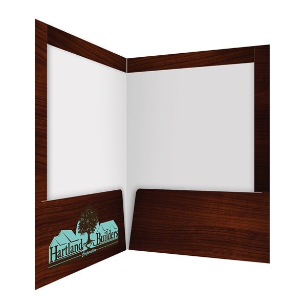 Hartland Builders Teal Logo Folder (Inside Right Panel)