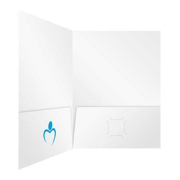 Heritage Healthcare Heart Logo Folder (Inside Right View)