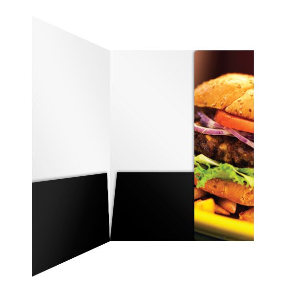 Heritage Fare Specialty Food Pocket Folder (Inside Panel View)