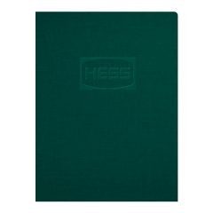 Hess Corporation Embossed Pocket Folder (Front View)