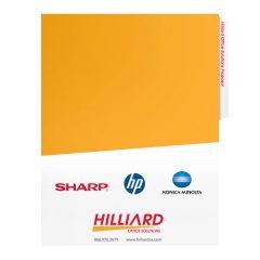 Hilliard Office Solutions Proposal Presentation Folder (Front View)